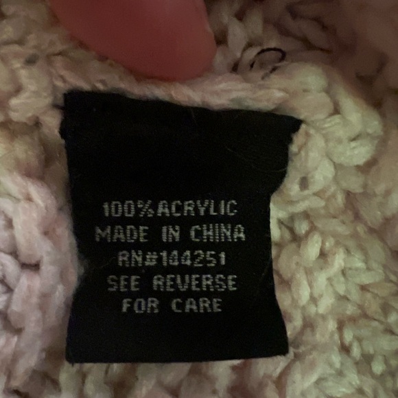 Moon & Madison Knit Ombre Long Sleeve Cropped Chunky Boyfriend Sweater Size L - Picture 4 of 4